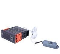 Controlador de humedad DEWIN, controlador de humedad digital de 220 V, rango de medición del controlador de humedad digital de 1% a 99% de humedad relativa, tipo HM 40, con sensor