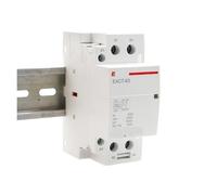 Controlador de interruptor de Contactor Modular, 2P, 32A, 2NO, 2NC, 1NO1NC, montaje en carril DIN, 24V CA, 220V, 230V, 110V, 50/60Hz, automático(2NO,24V)