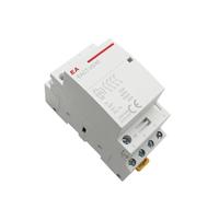 Controlador de interruptor de Contactor Modular de CA for el hogar, 4P, 16-25A, CA 220V, 230V, 50/60Hz, 4NO, 4NC, 2NO, 2NC(25A,4NO,220V)