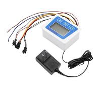 Controlador de interruptor de flujo digital Pantalla Monitor de caudal Sensor de temperatura Sensor de flujo de agua en línea(5V)