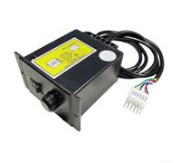 Controlador de máquina de bandas de borde para carpintería, regulador de motor variable con indicador de funcionamiento y carcasa de interruptor de seguridad para operación hacia adelante y atrás (180