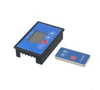 Controlador de motor CC 6.5V-55V 30A Regulador con control remoto inalámbrico, pantalla digital LCD, temporizador de parada lenta ajustable para motores de cepillo