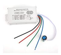 Controlador de motor CC con cepillo, control de velocidad PWM para DC9-60 V, controlador de motor ajustable 10 A/20 A/30 A con interruptor de potenciómetro, funcionamiento (30A)