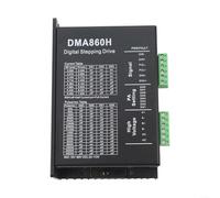Controlador de motor paso a paso DMA860H 18-80VAC 7.2A 200KHz para Nema 23 34 42 Motores paso a paso bifásicos 57 86 con ajuste automático y bajo ruido
