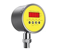 Controlador de presión de -0,1-60 MPa Controlador de interruptor de presión digital con salida de relé y pantalla digital Interruptor de presión de bomba de agua(NPT1-4 thread,0-16Mpa)