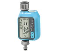 Cellfast Programador de Riego Electrónico Chronos Cellpro con Sensor de Lluvia y Adaptadores de Rosca 1/2 y 1 Pulgada