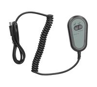 Controlador de silla, controlador de silla reclinable, control manual abs reclinable eléctrico, con 2 botones y controlador de sofá eléctrico de silla elevadora de alambre de resorte (5 pines)