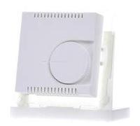 Controlador de temperatura ambiente KNX 1 canal, UP, ajustable, blanco puro brillante -