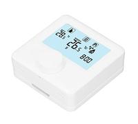 Controlador de Temperatura Digital Pantalla LCD Termostato Programable para Caldera Montada en la Pared Blanco
