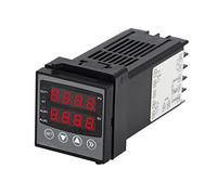 Controlador de Temperatura PID con Pantalla Digital, Termostato Industrial y Doméstico con Alarma Dual, Dispositivo de Control DC 24V para Sistemas de Calentamiento y Refrigeración