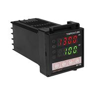 Controlador de Temperatura, Termopar Universal de salida analógica de 0-10V, termostato controlador de temperatura PID Digital de entrada PT100 for calor frío con alarma