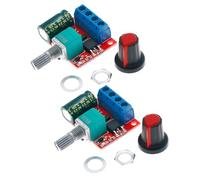 Controlador de velocidad del motor CC, regulador de intensidad LED PWM | Controlador de alimentación CC | para técnicos, electricistas, electrónica, industria del hogar, construcción, taller al aire