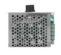 Controlador de velocidad del motor DC 12-50 V 30 A 1500 W, regulador de motor CC ajustable PWM con carcasa, regulador de velocidad de amplio rango de voltaje para motores