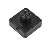 Controlador de velocidad del ventilador con pantalla digital remota, soporta entrada de 5 V 12 V 24 V CC, compatible con carga rápida PD QC, pantalla retroiluminada para poca luz, diseño compacto para