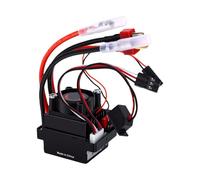 Controlador de Velocidad Electrónico Cepillado 320A con Conector T para | Compatible con Motores Cepillados 380, 540 y 550, Baterías LiPo 2-3S o NiMH 5-9 Celdas, Ventilador de Refrigeración y