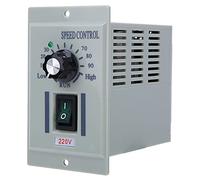 controlador de Velocidad Motor Cc 220V Regulador para Motor Pequeño Hasta 500W con Salida 0-240V Dc Interruptor Ajustable para Motores de Escobillas