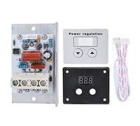 Controlador De Voltaje De 10000W AC 220V 80A, Regulador De Voltaje Digital SCR, Termostato De Atenuación De Control De Velocidad