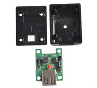 Controlador de voltaje de carga de banco de energía solar con salida hembra USB y rango de voltaje de entrada 5 22 V para carga consistente de 5 V