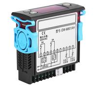 Controlador digital de temperatura solar, termostato con sensor, de 2 canales