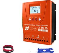 Controlador híbrido MPPT para energía solar y eólica, 1500W de energía eólica, 1500W de energía solar, modelo WIND1500W Solar1500W, con función automática de 24V/48V, sistema híbrido externo para ener