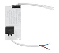 Controlador LED 30W 750mA Salida de Corriente Constante Controlador de Carcasa ABS de Alta Eficiencia para Iluminación LED, Adecuado para Equipos de Iluminación, Fácil de Instalar