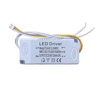 Controlador LED Adaptador de 3 colores for iluminación AC220V sin aislamiento for reemplazo de luz de techo 12-50W 1PCS-2((12-24W)-2)