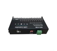 Controlador LED de 12 canales DC5-24V RGB programable | Salida de 5 A por canal, capacidad total de 60 A, conduce hasta 3000 luces, perfecto para grandes instalaciones y pantallas