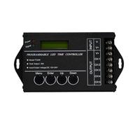 Controlador LED RGB programable por tiempo Atenuador TC420 TC421 DC12V/24V Salida total de 5 canales Controlador LED programable de ánodo común 20A(TC421 no box)