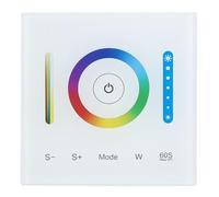 Controlador LED Táctil para Tiras de Luces RGBW, Diseño Elegante, Función de Apagado Automático para Iluminación Inteligente, 1 Unidad para Uso en Interiores