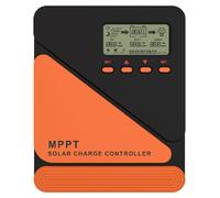 Controlador solar MPPT de 60A, 12V/24V, con detección automática de voltaje, entrada fotovoltaica de 100V, compatible con baterías GEL, AGM, flooded (FLD) y de litio (LI)