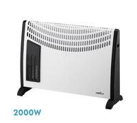 Convector falla 2000w blanco 3potencias funcion turbo protecc.sobrecal