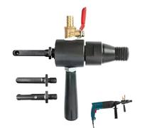 Convertidor de inyección de agua de eléctrico,Taladro eléctrico Herramienta de taladro de agua - Dispositivo de adición de agua de cobre Biela para taladro eléctrico - Adaptador de