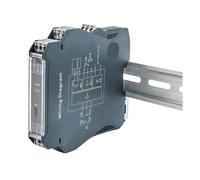 Convertidor de señal de temperatura Pt100 a 4-20 mA, una entrada, dos salidas, aislador de señal de resistencia térmica, alimentación de 18-30 V CC(2 in 2 out,4-20MA_CU50-50-150C)