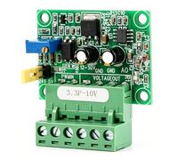 Convertidor de Señal Pwm A Voltaje, Voltaje de Salida Analógica de 0-10V 0-100% 1-3 Khz Entrada de Señal Pwm, Módulo Plc Digital-Analógico D/A, para Control de Velocidad Del Motor