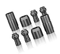 Convertidor roscado M 10, adaptador de acero para amoladora de ángulos, accesorio de herramienta recta, durabilidad profesional, juego de conversión para troquelar
