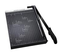 COOCHEER Cortador de papel profesional para fotos, papel A4, color negro