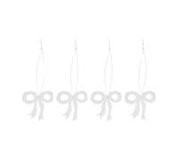 Cooee Design Decoración navideña roseta 6 cm Acero inoxidable