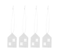 Cooee Design Decoración navideña Town house 6 cm Acero inoxidable