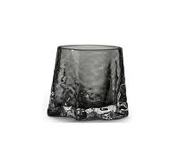 Cooee Design Gry Tealight Smoke - Portavelas de Cristal