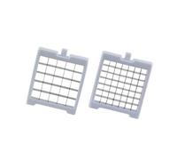 COOK CONCEPT Cortapatatas con 2 Rejillas Cuchillas Afiladas Rojo | 2 rejillas incluidas, cuchillas afiladas, patatas fritas y verduras, ahorro de tiempo, 24x12x10 cm, robusto, ergonómico