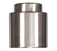 COOK CONCEPT Tapón de Vino de Acero Conservación Hermética Plateado | Acero, tapón de vino, cierre hermético, conserva los aromas, reutilizable, servicio elegante, fácil cuidado, plateado