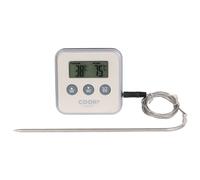 Cook Concept Termómetro Sonda Temporizador de Cocina con Alarma de Temperatura hasta +250°C y Temporizador 99 Minutos