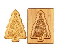 Cookie Molds - Embossing Wooden Reusable DIY Baking Craft Supplies | Embossing Wooden Cookie Molds, Reusable DIY Baking Supplies For Home Kitchen Leisure Afternoons Family Parties