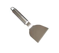Cook'in garden - Espátula Universal Corta de Acero Inoxidable para Barbacoa | Accesorio resistente para barbacoa y plancha, larga vida útil, utensilios de cocina al aire libre, ideal para terraza jardín