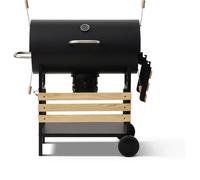 Cookingbox Barbacoa de carbón Mike Evolution - Negro