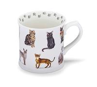 Cooksmart Taza con diseño de gatos curiosos