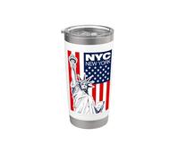 Cool New York Statue of Liberty, This is My New York City Vaso térmico de acero inoxidable de doble pared