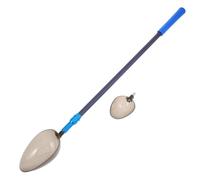 COOLHIYA Cuchara para Cebo de Pesca Telescópica de Carbono y Plástico, Herramienta Fácil de Usar para Actividades al Aire Libre y Pesca Caña Manual