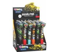 COOLPACK Caja de 36 Bolígrafos Borrables Monster Truck