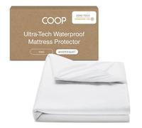 Coop Home Goods Ultra Luxe - Funda Protectora de colchón de rayón de Viscosa derivada de bambú, refrescante, Impermeable, hipoalergénica, tamaño King, Color Blanco